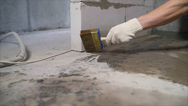 SJ Waterproofing Pros Waterproofing coverage map for West Manchester, OH and surrounding area